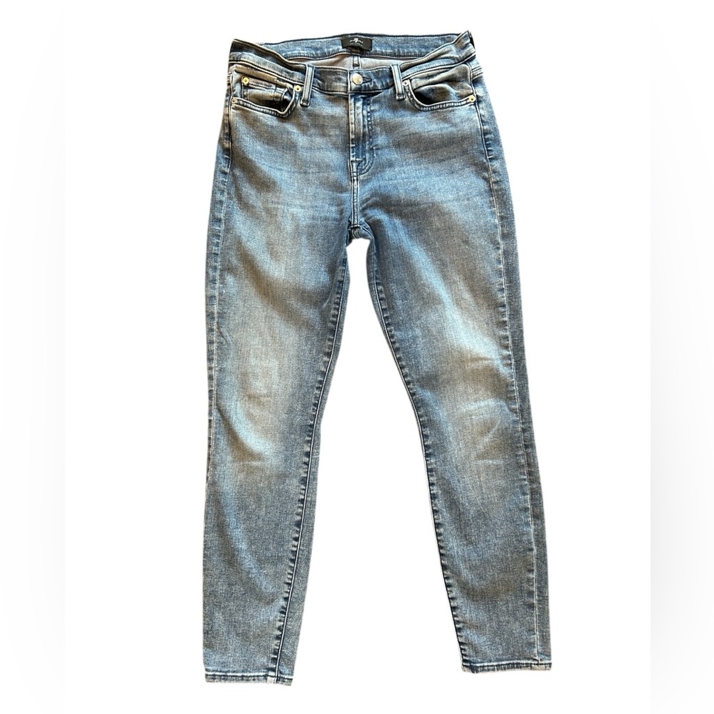 7 For All Mankind The Ankle Skinny Denim Jeans Women’s size 29